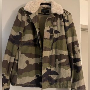 All Saints camo jacket